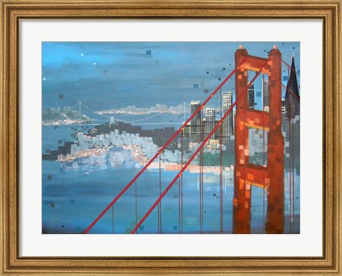 Framed Twilight San Francisco Print