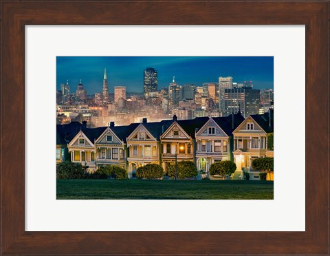 Framed Painted Ladies Print