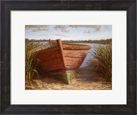 Framed Nantucket Red Print