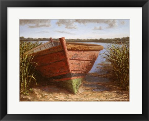 Framed Nantucket Red Print