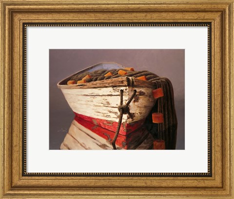 Framed Swampscott Dory Print