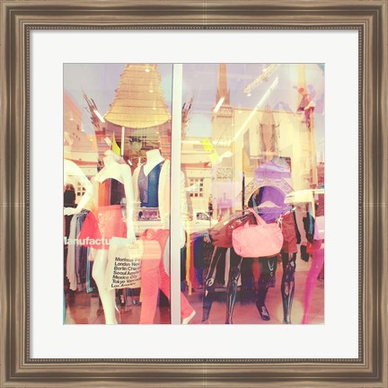 Framed Fashionista Print