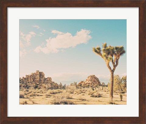 Framed Winter in the Desert No. 3 Print