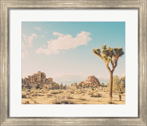 Framed Winter in the Desert No. 3 Print