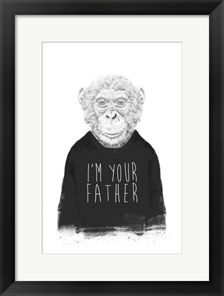 Framed I&#39;m Your Father Print