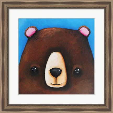 Framed Black Bear Print