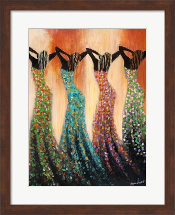 Framed Dance of the Summer Solstice Print