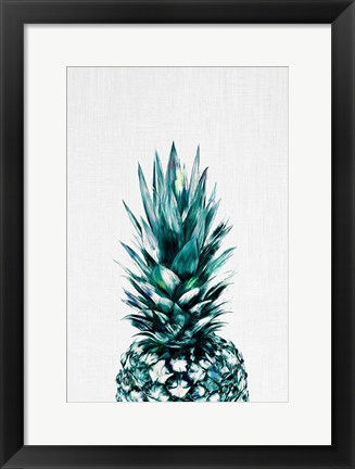 Framed Pineapple II Print