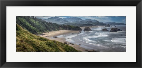 Framed Coastal Serenity Print