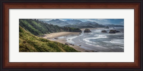 Framed Coastal Serenity Print