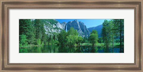 Framed Yosemite Falls &amp; Merced Print