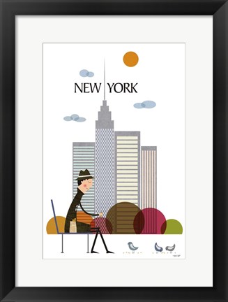 Framed New York Print