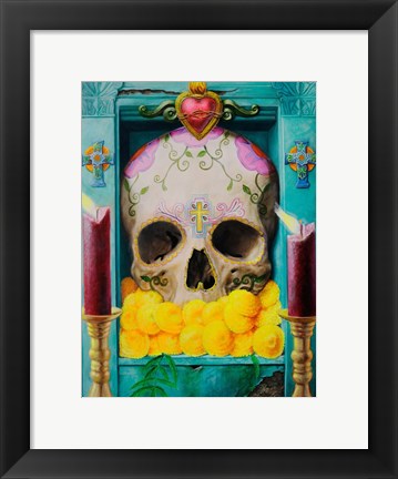 Framed Calavera Print