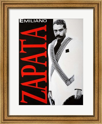 Framed ZAPATA! Print