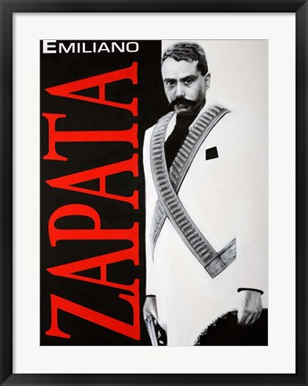 Framed ZAPATA! Print