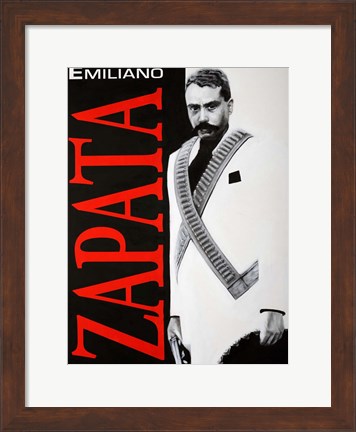 Framed ZAPATA! Print