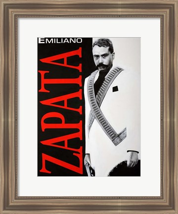 Framed ZAPATA! Print