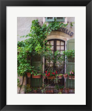 Framed Moustiers Sainte Marie Print