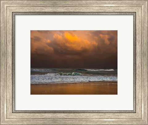 Framed Shoreline Gold Print