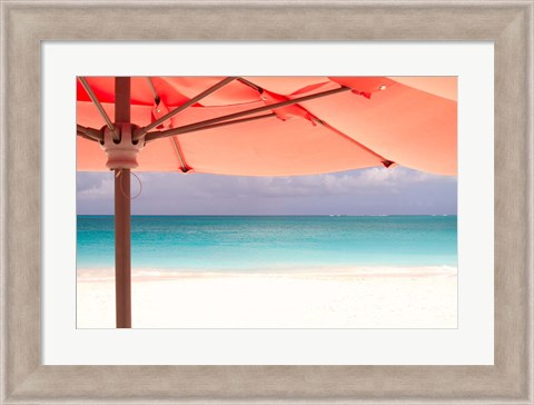 Framed Umbrella Perspective Print