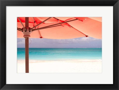 Framed Umbrella Perspective Print