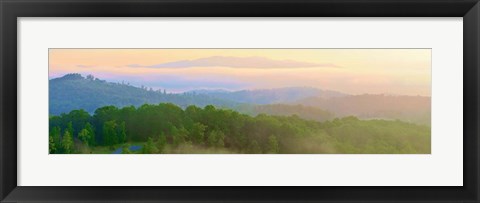 Framed Brasstown Valley Overlook Print