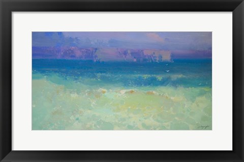 Framed Waves - Pacific Highway Print