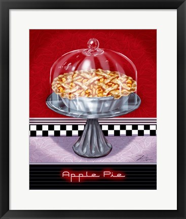 Framed Apple Pie Print