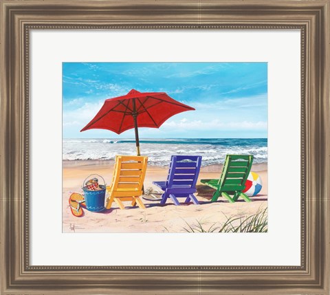 Framed Beachy Keen Print