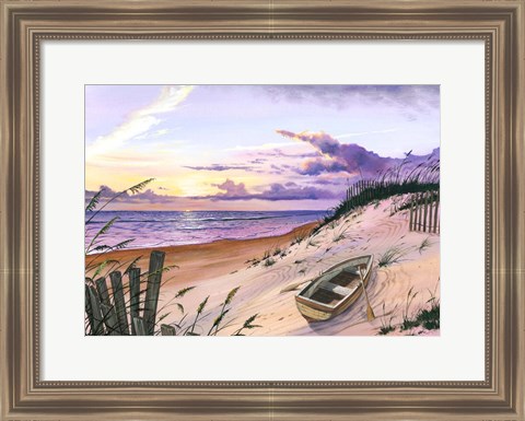 Framed Pastel Point Print