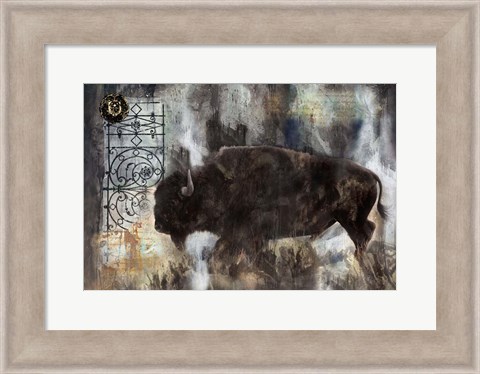 Framed Buffalo Print