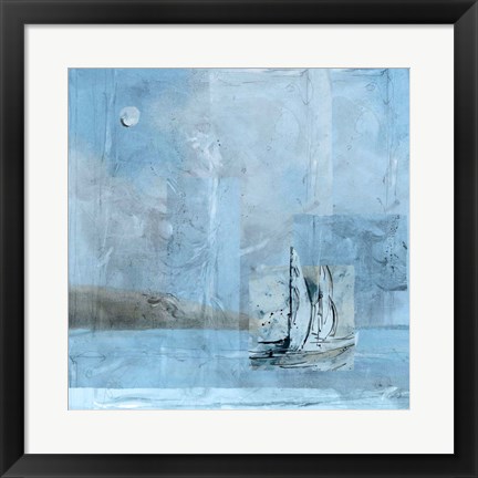 Framed Sailboats Print