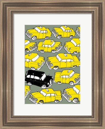 Framed Odd Ones - Black Cab Print