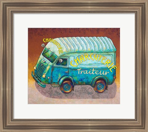 Framed Van Ordinaire Charcuterie Print