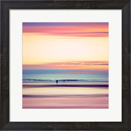 Framed Pastel Horizons Print