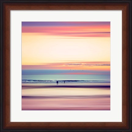 Framed Pastel Horizons Print