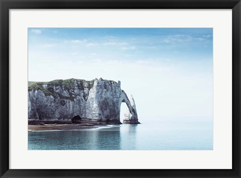 Framed Porte d&#39;aval &amp; Aiguille Rock Print
