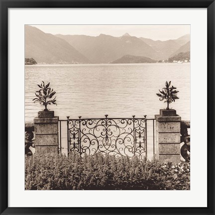 Framed Bellagio Vista Print