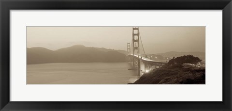 Framed Bridge Illuminated Print