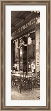 Framed Cafe de France Print