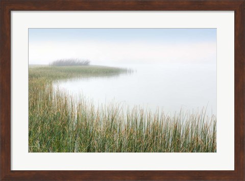 Framed Crescent Beach Calm 2 Print