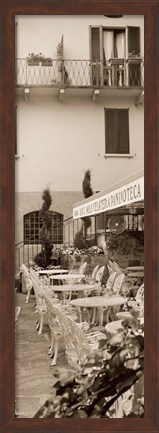 Framed Gelateria, Varenna Print