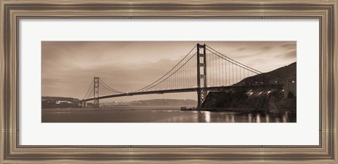 Framed Golden Gate Bridge II Print