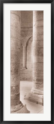 Framed Les Colonnes II Print