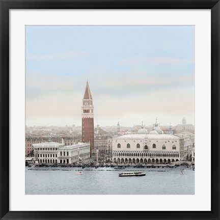 Framed Piazza San Marco Vista Print