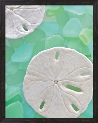 Framed Seaglass 5 Print