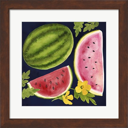 Framed Fresh Fruit II Print