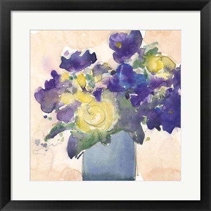 Framed Floral Beauties II Print