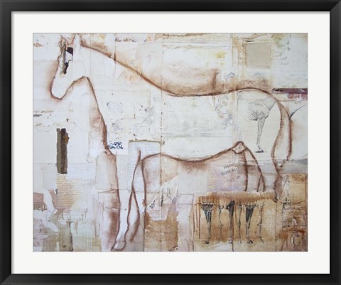 Framed Practical Horse Keeper Print