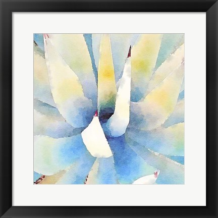 Framed Succulente IX Print